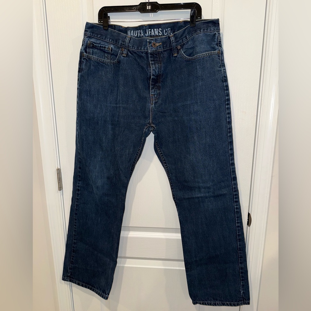 Nautica Dark Blue Bootcut Jeans